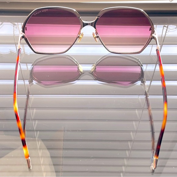 NWT TOM FORD Geometric Sunglasses - Picture 4 of 16